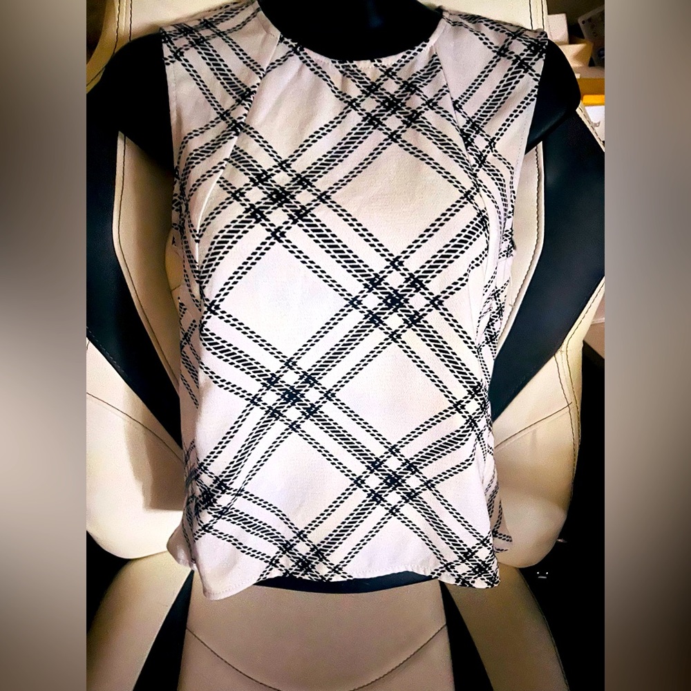 Zara Basics sleeveless blouse never worn without tags X-Small